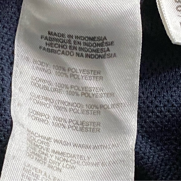 Adidas Pants Women’s Size Small Blue Draw String Zip Pant Leg Polyester - Picture 15 of 16